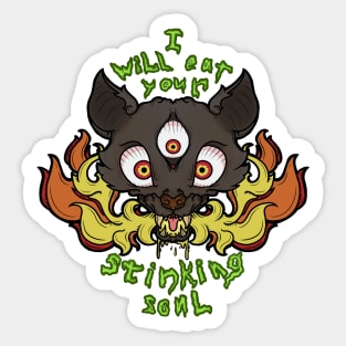 Infernal Chihuahua Sticker